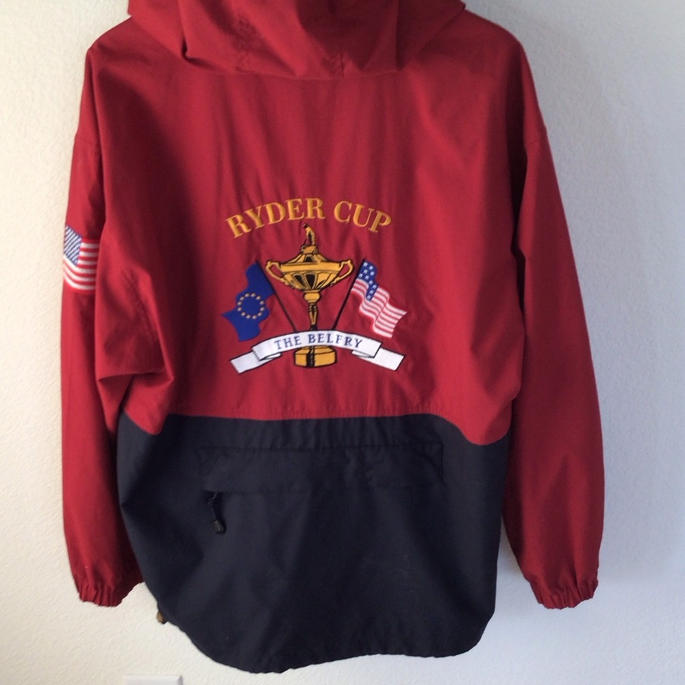 Cutter & Buck Maroon Jacket with Embroidered Logo